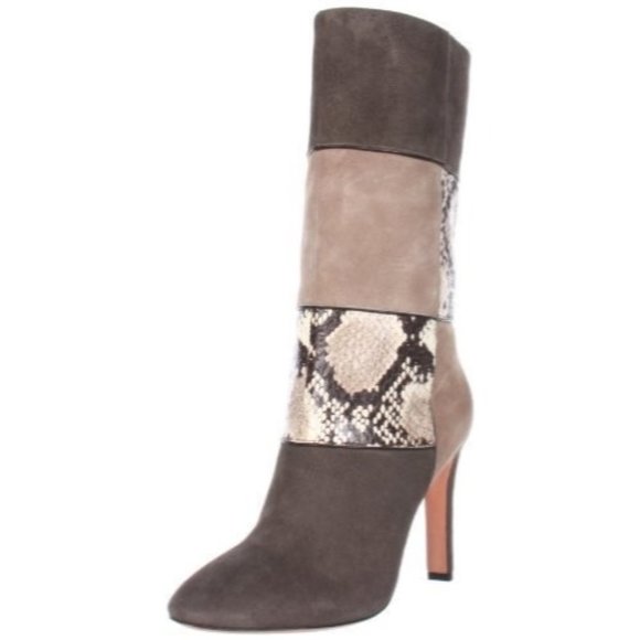 Jean-Michel Cazabat Designer Rosalba Size 38 (7.5/8) Leather & Snakeskin Boot - Picture 9 of 9
